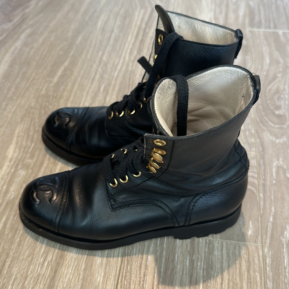 Chanel Combat Boots - Picture 4 of 8